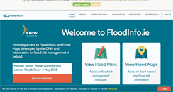 Desktop Screenshot of floodinfo.ie